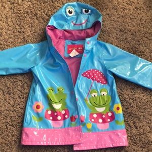 Girls rain coat